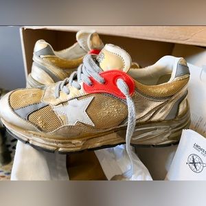 Golden Goose DAD-STAR with White Star